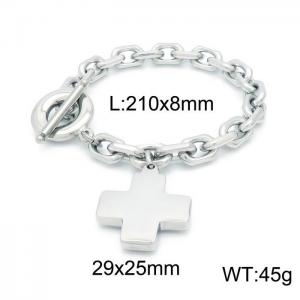 Stainless Steel Bracelet(Men) - KB152762-Z