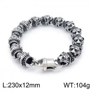 Stainless Steel Bracelet(Men) - KB152902-KJX