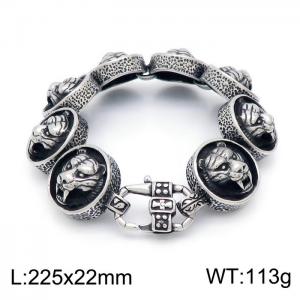 Stainless Steel Bracelet(Men) - KB152905-KJX