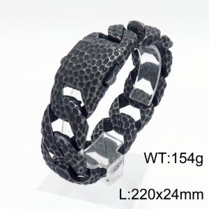 Stainless Steel Bracelet(Men) - KB153096-KJX