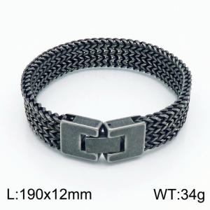 Stainless Steel Bracelet(Men) - KB153139-KFC