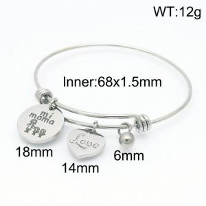 Stainless Steel Bangle - KB153329-Z