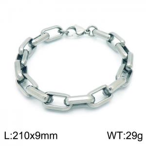 Stainless Steel Bracelet(Men) - KB153345-Z