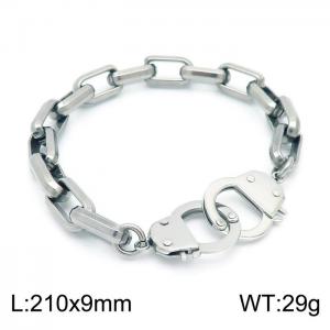 Stainless Steel Bracelet(Men) - KB153349-Z