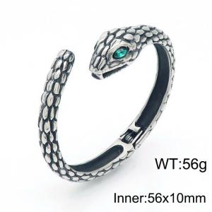 Stainless Steel Bangle - KB153662-KJX