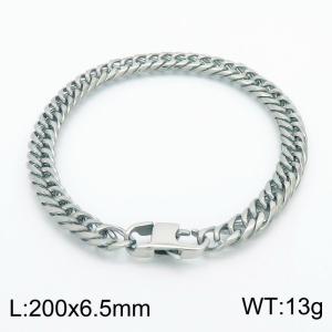 Stainless Steel Bracelet(Men) - KB153777-Z