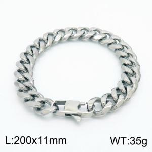 Stainless Steel Bracelet(Men) - KB153781-Z