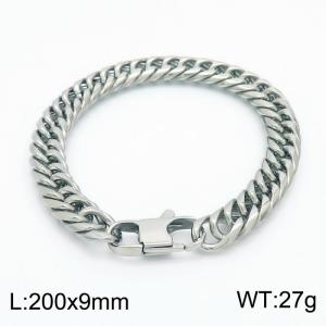Stainless Steel Bracelet(Men) - KB153783-Z