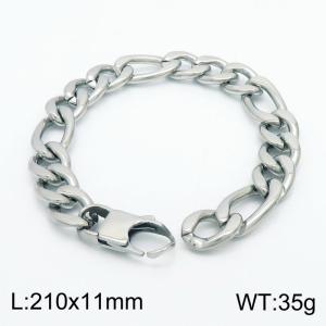 Stainless Steel Bracelet(Men) - KB153787-Z