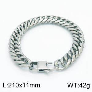 Stainless Steel Bracelet(Men) - KB153789-Z