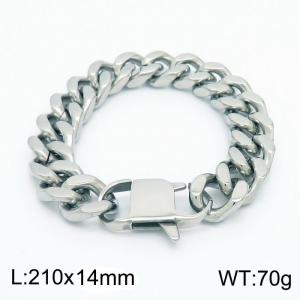 Stainless Steel Bracelet(Men) - KB153790-Z