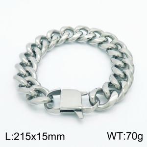 Stainless Steel Bracelet(Men) - KB153793-Z