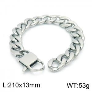 Stainless Steel Bracelet(Men) - KB153795-Z