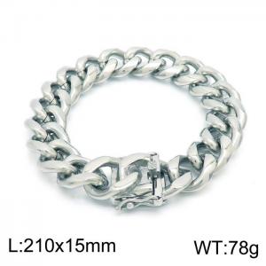 Stainless Steel Bracelet(Men) - KB153796-ZC