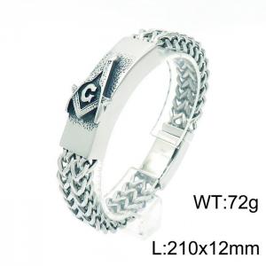 Stainless Steel Bracelet(Men) - KB153854-KJX