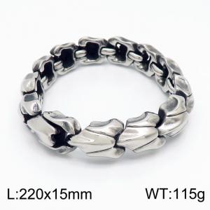 Stainless Steel Bracelet(Men) - KB153877-KJX