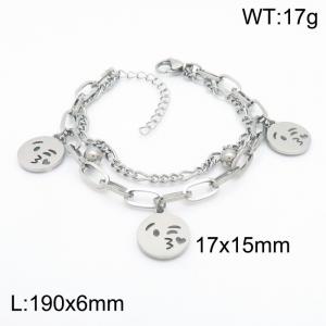 Stainless Steel Bracelet(women) - KB153911-Z