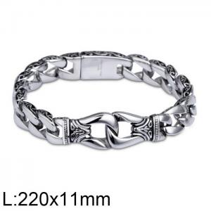 Stainless Steel Bracelet - KB15402-D