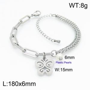 Stainless Steel Bracelet(women) - KB154263-Z