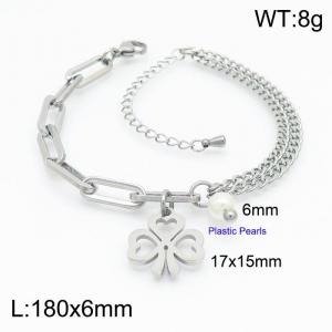 Stainless Steel Bracelet(women) - KB154265-Z