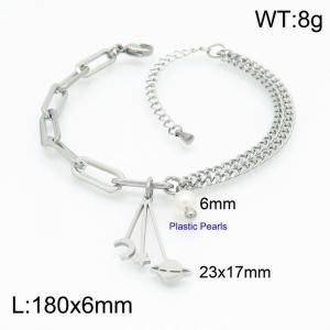 Stainless Steel Bracelet(women) - KB154267-Z