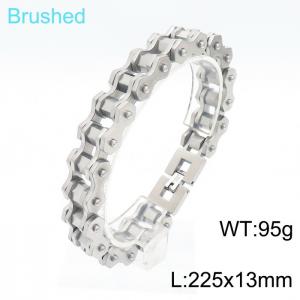 Stainless Steel Bicycle Bracelet - KB154470-KFC