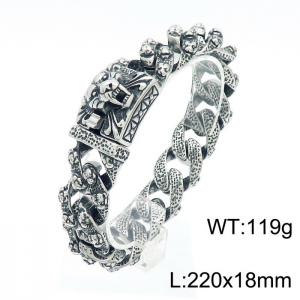 Stainless Steel Bracelet(Men) - KB154538-KJX