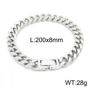 Stainless Steel Bracelet(Men) - KB154570-Z