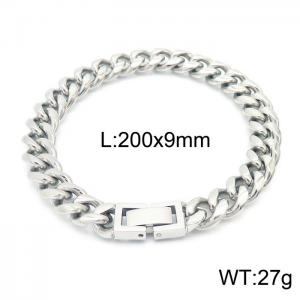 Stainless Steel Bracelet(Men) - KB154574-Z