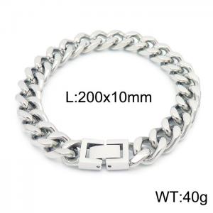 Stainless Steel Bracelet(Men) - KB154580-Z
