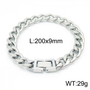 Stainless Steel Bracelet(Men) - KB154591-Z