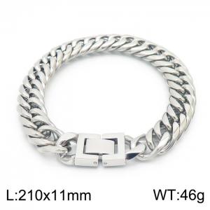 Stainless Steel Bracelet(Men) - KB154598-Z
