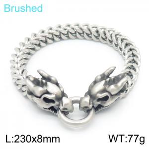 Stainless Steel Bracelet(Men) - KB155049-KLXS