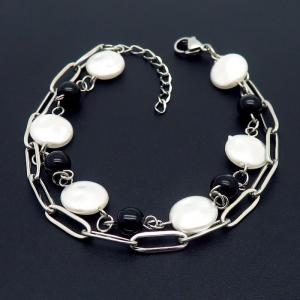 Stainless Steel Bracelet(women) - KB155353-BJ