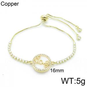 Copper Bracelet - KB155477-TJG