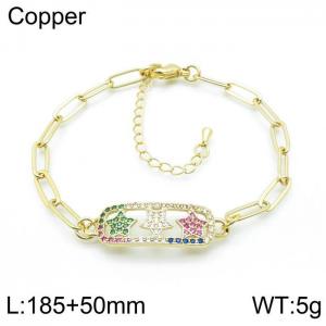 Copper Bracelet - KB155505-TJG