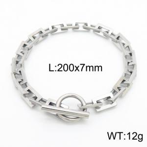 Stainless Steel Bracelet(Men) - KB155793-Z