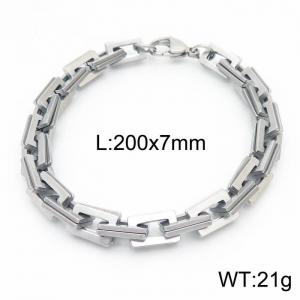 Stainless Steel Bracelet(Men) - KB155794-Z