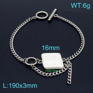 Stainless Steel Bracelet(women) - KB155798-Z