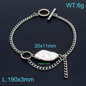 Stainless Steel Bracelet(women) - KB155808-Z