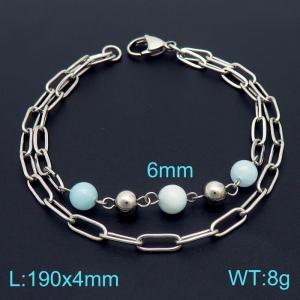 Stainless Steel Bracelet(women) - KB155812-Z