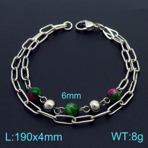 Stainless Steel Bracelet(women) - KB155816-Z