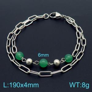 Stainless Steel Bracelet(women) - KB155819-Z