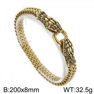 Stainless Steel Bracelet(Men) - KB156363-KJX