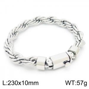 Stainless Steel Bracelet(Men) - KB156369-KFC