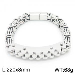 Stainless Steel Bracelet(Men) - KB156374-KFC