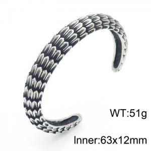 Stainless Steel Bangle - KB156376-KJX