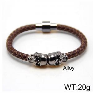 Leather Bracelet - KB156517-WGJZ