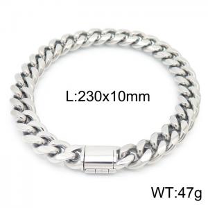 Stainless Steel Bracelet(Men) - KB156935-KFC
