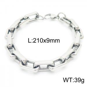Stainless Steel Bracelet(Men) - KB157224-Z